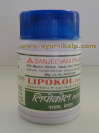 Sanjeevani Pharma, LIPOKOL, 60 Tablets, Controlling Lipid Levels